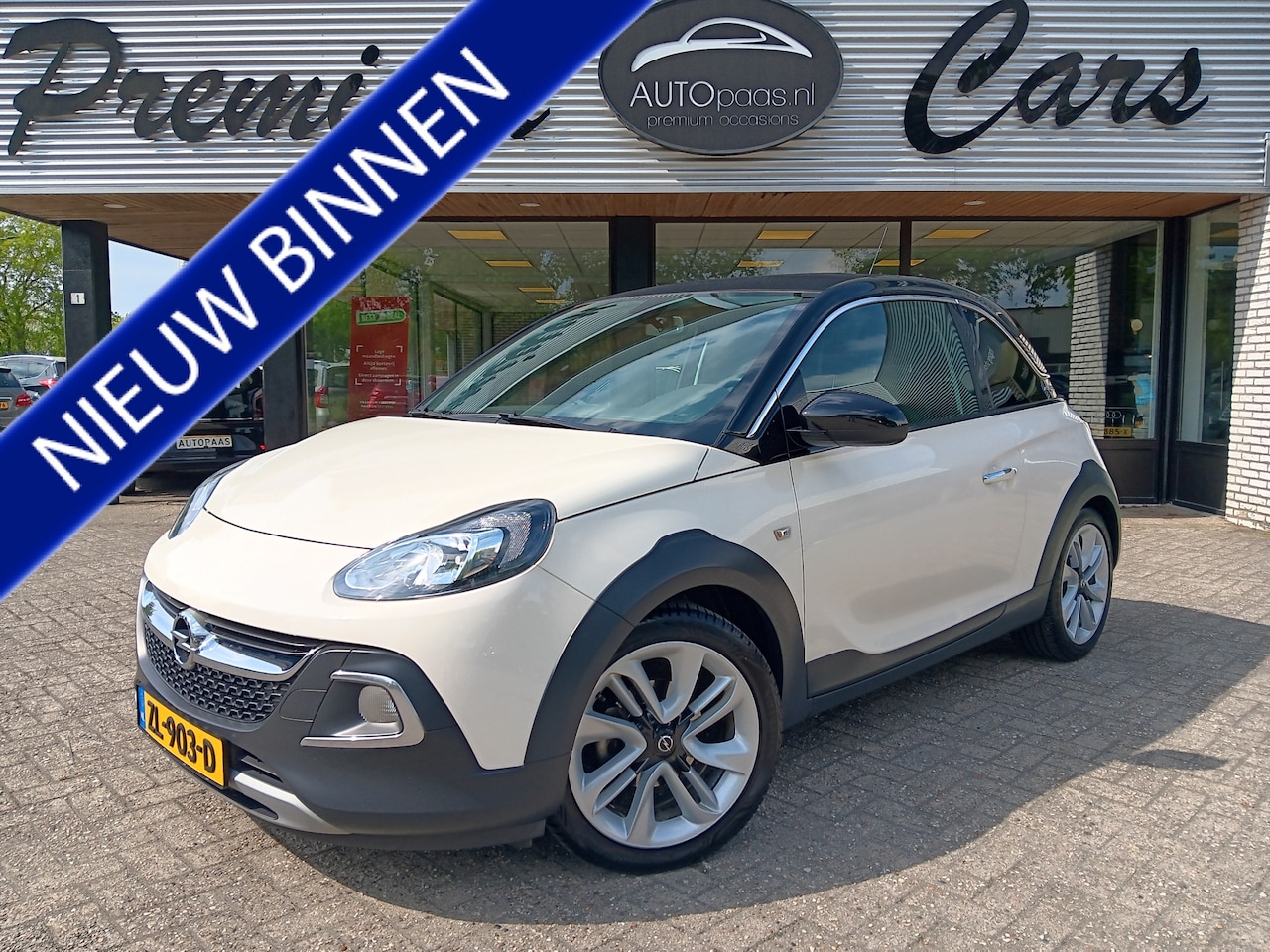 Opel ADAM - 1.0 Turbo Rocks BlitZ|NAV|DAK|WINTERPAKKET|1ste Eigenaar|NIEUWSTAAT|ALLE OPTIES - AutoWereld.nl