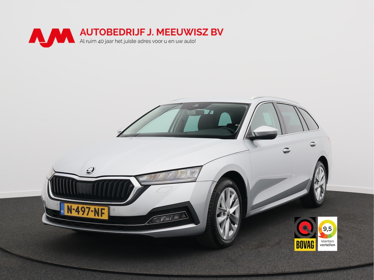 Skoda Octavia Combi - 1.0 TSI Business Edition Plus/ leder/ trekhaak! - AutoWereld.nl