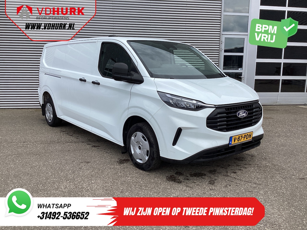 Ford Transit Custom - 2.0 TDCI 136 pk L2 Trend LED/ Carplay/ Camera/ Climate/ PDC/ Cruise - AutoWereld.nl