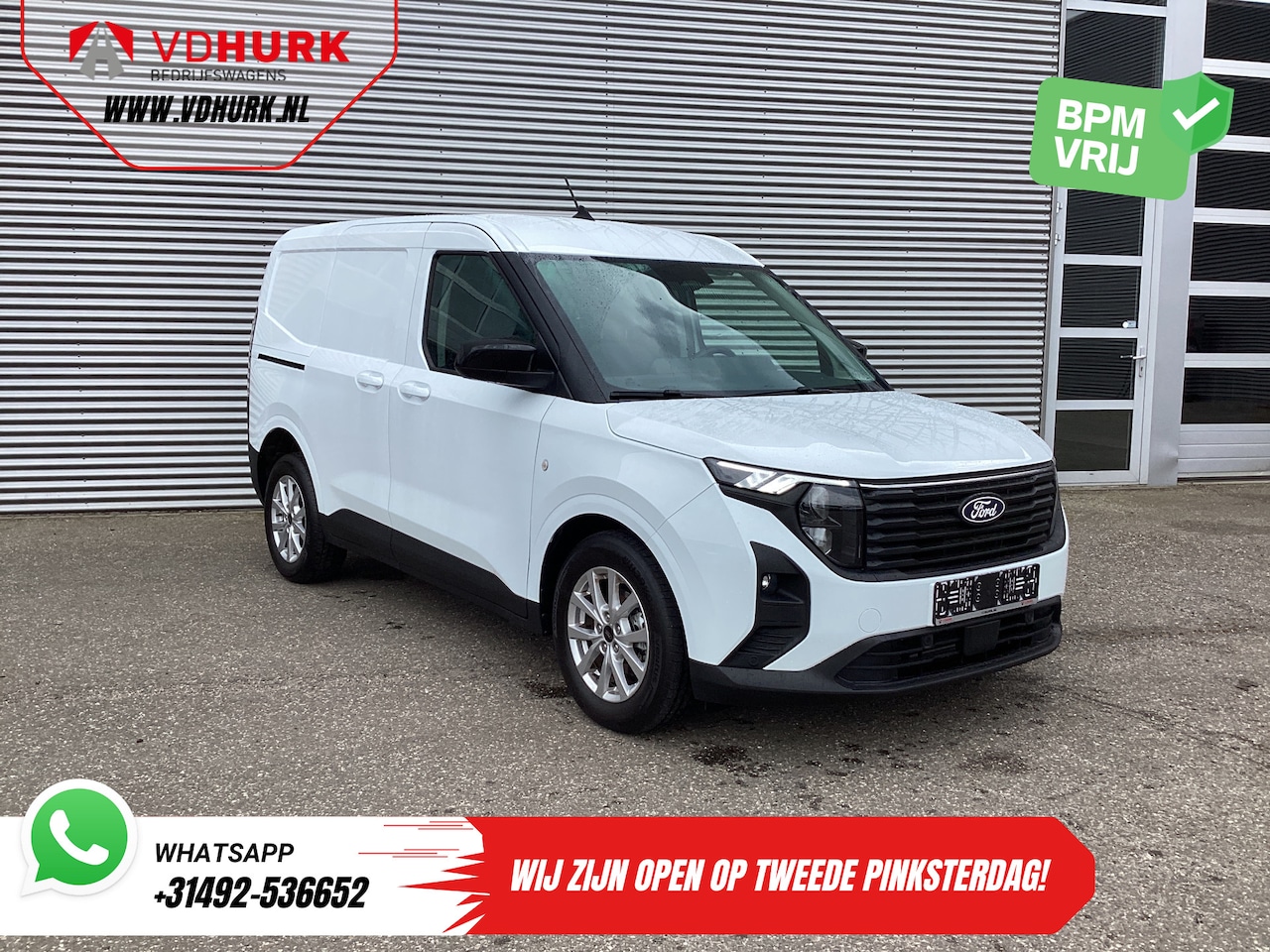 Ford Transit Courier - 1.5 TDCI 100 pk Trend Carplay/ Virtual Cockpit/ Camera/ PDC/ LMV/ Cruise/ Climate - AutoWereld.nl