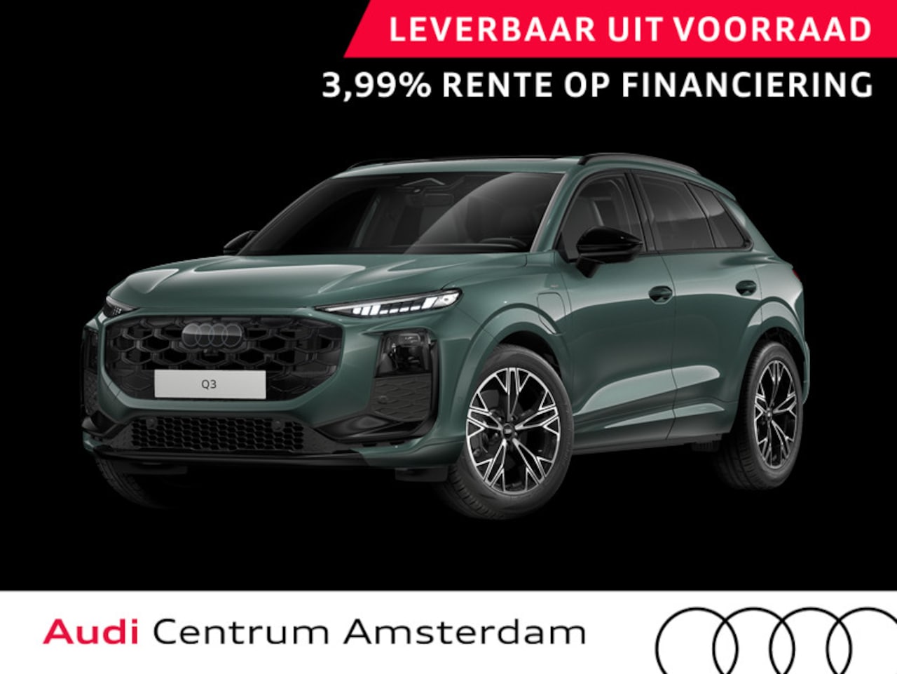 Audi Q3 - S edition e-hybrid 272 pk | Techniekpakket plus | Panorama-glasdak | Optiekpakket zwart-gl - AutoWereld.nl