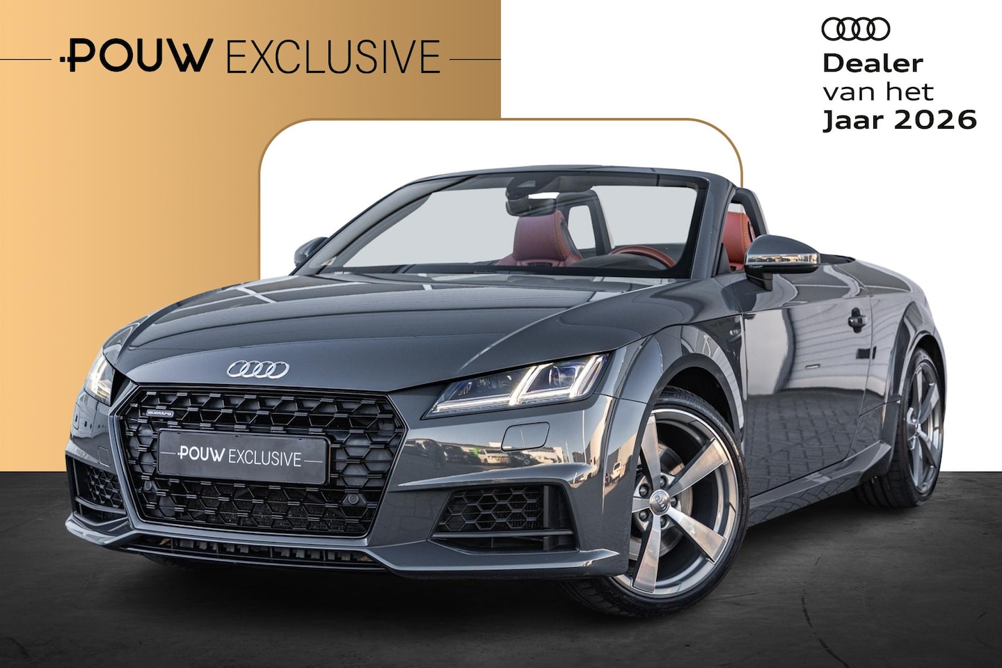 Audi TT Roadster - 45 TFSI 245pk S-tronic quattro 20 Years Edition | Nekverwarming | B&O audio | Baseball Led - AutoWereld.nl