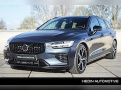 Volvo V60 - 2.0 T6 Plug-in hybrid AWD Ultra Dark | Harman/Kardon audio | 360 camera | Lederen bekledin