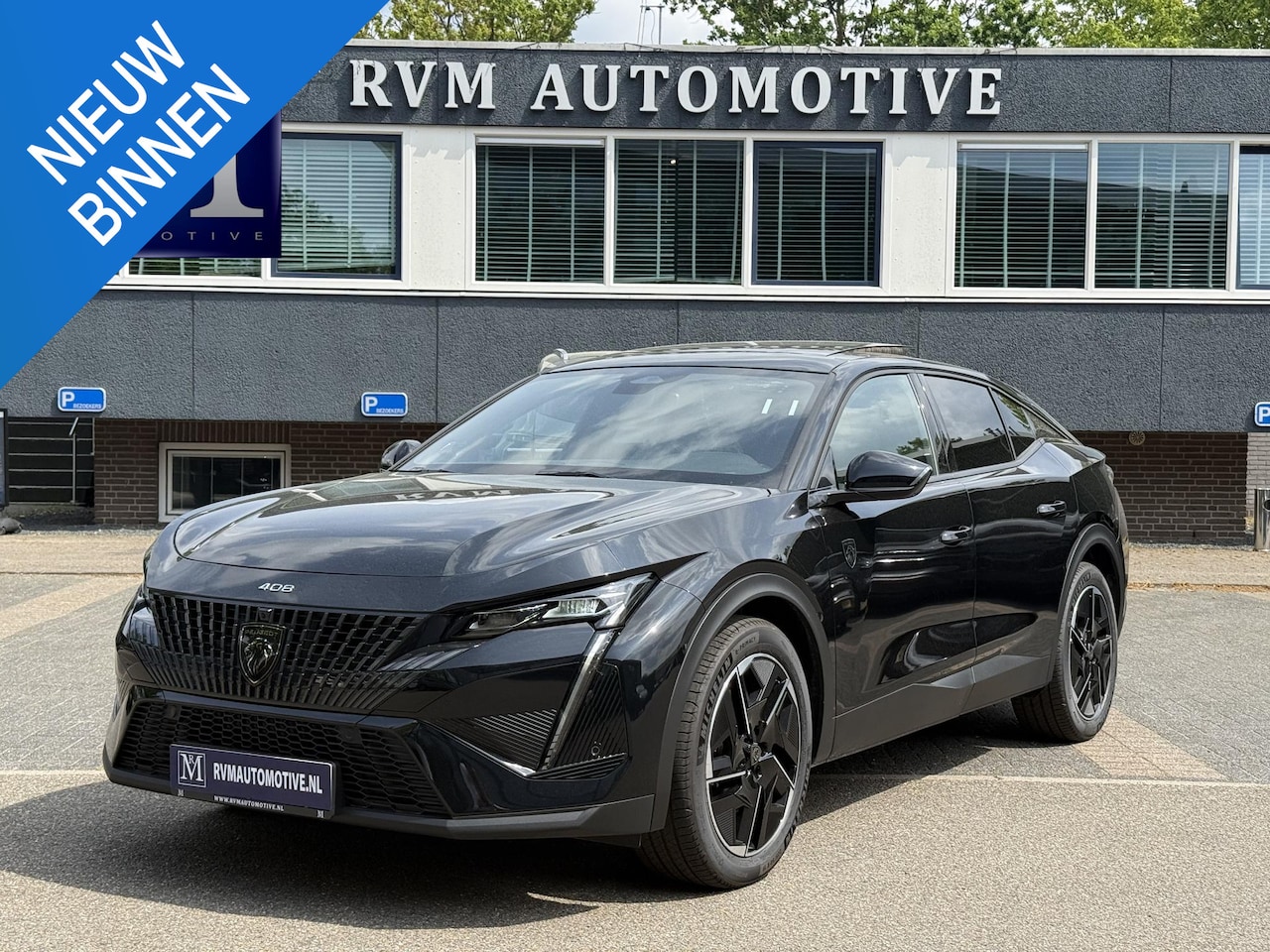 Peugeot e-408 - GT 58 kWh NIEUWE AUTO 13KM!| FULL OPTION| PANO| FOCAL AUDIO| 360 CAMERA| ELEKTRISCHE ACHTE - AutoWereld.nl