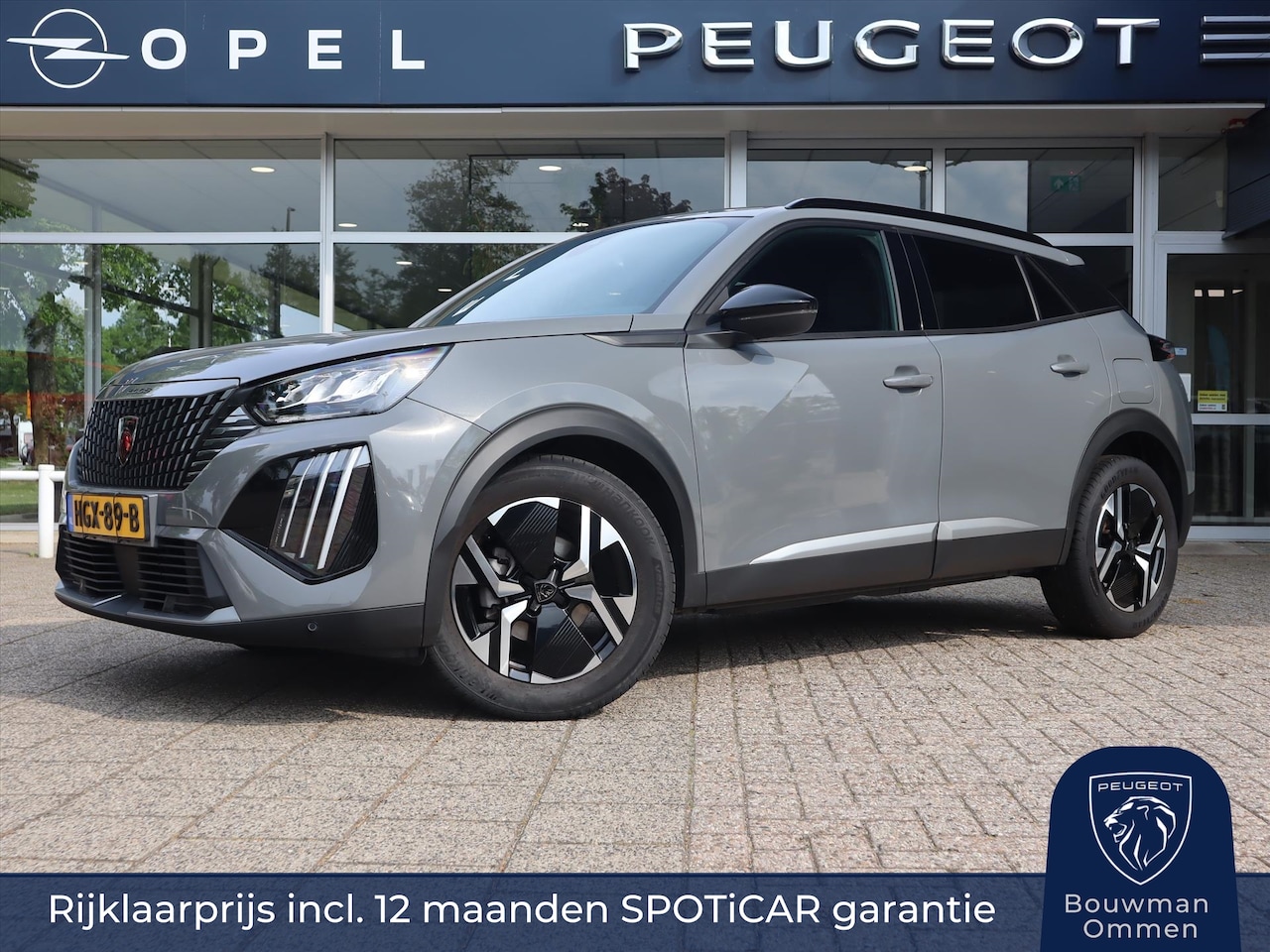 Peugeot 2008 - SUV Allure PureTech 100pk H6, Rijklaarprijs, Navigatie Keyless Entry Sensoren voor en acht - AutoWereld.nl