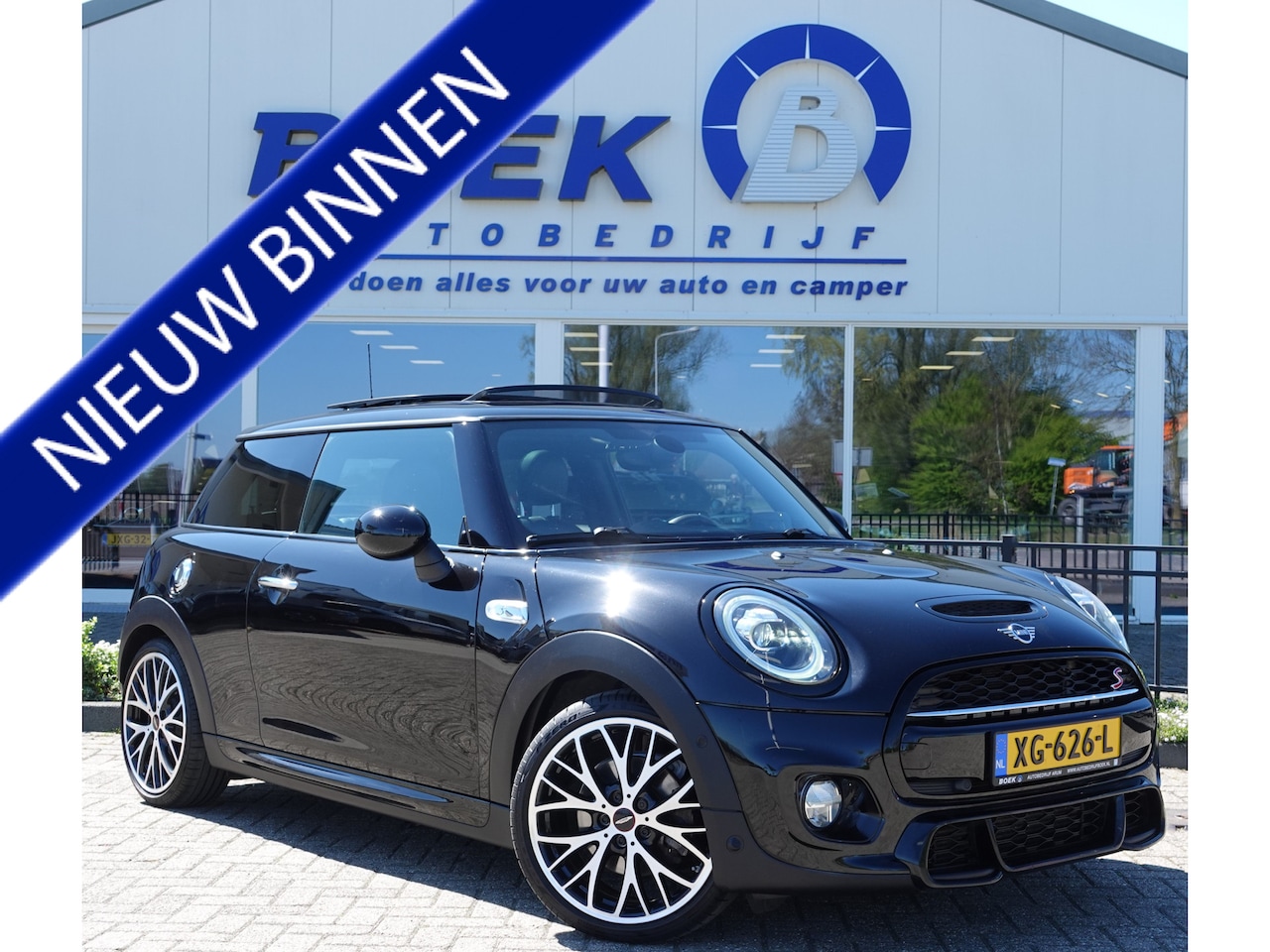 MINI Cooper S - Mini 2.0 AUTOMAAT Knightsbridge LEER | PANO | HUD | HK-AUDIO - AutoWereld.nl