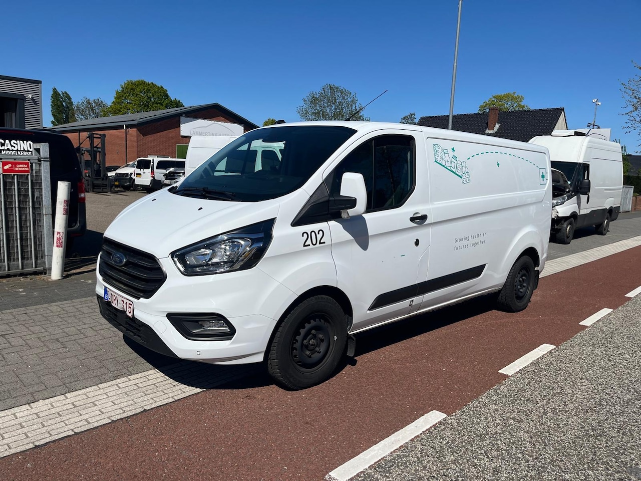 Ford Transit Custom - 300 2.0 TDCI L2H1 95KW AUTOMAAT LANG AIRCO KLIMA - AutoWereld.nl