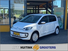 Volkswagen Up! - 1.0 Groove Up White - leer - navi - trekhaak