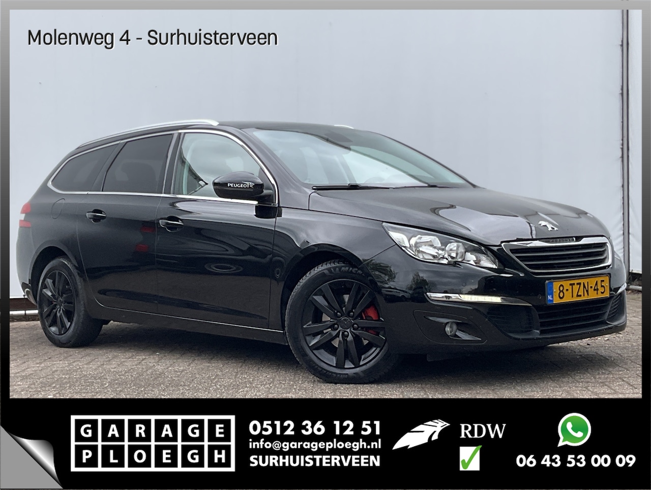 Peugeot 308 SW - 1.6 BlueHDI Blue Lease Executive Trekhaak Cruise Voll onderhouden!! - AutoWereld.nl