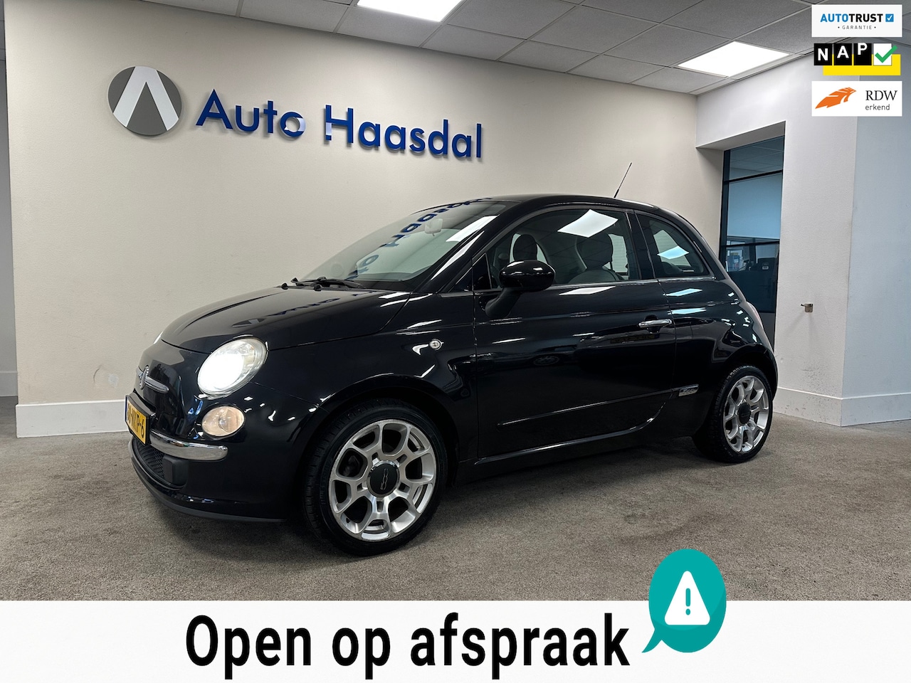 Fiat 500 - 1.2 Lounge|AUTOMAAT|LPG G3|PANO|AIRCO|16"|NWE DISTRIBUTIERIEM - AutoWereld.nl