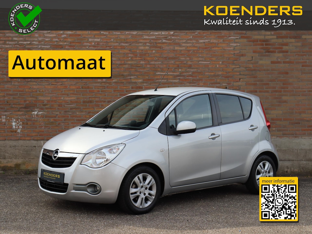 Opel Agila - 1.2 16V Edition/Style AUTOMAAT - AutoWereld.nl