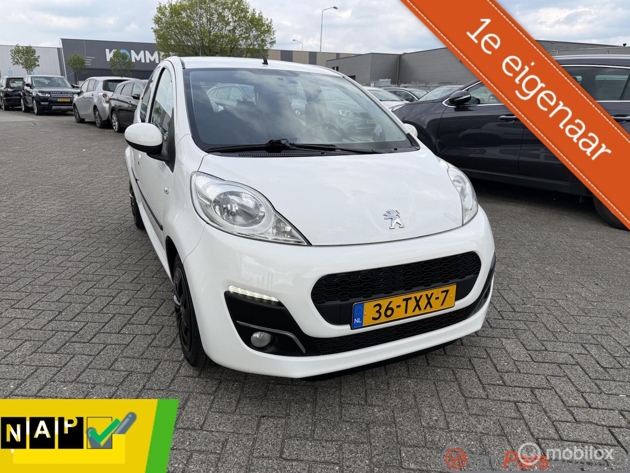 Peugeot 107 - 1.0 Active 1.0 Active,Airco-5drs,Led verlichting,1e eigenaar - AutoWereld.nl
