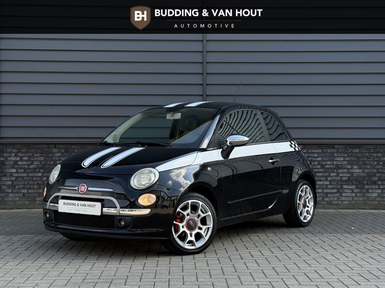 Fiat 500 - 1.4-16V Pop Sport 100 PK Airco Leder - AutoWereld.nl