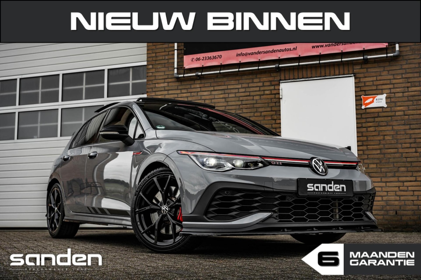 Volkswagen Golf - 2.0 TSI GTI Clubsport|Pano|19"|Maxton|IQ|ACC - AutoWereld.nl