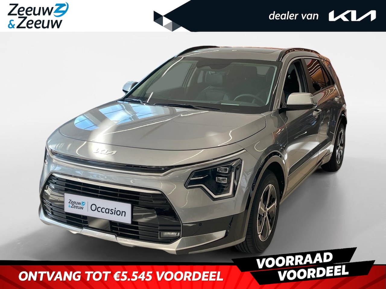Kia Niro - 1.6 GDi Hybrid DynamicPlusLine | Airco | Navi | Camera | Stoelverwarming | Stuurverwarming - AutoWereld.nl