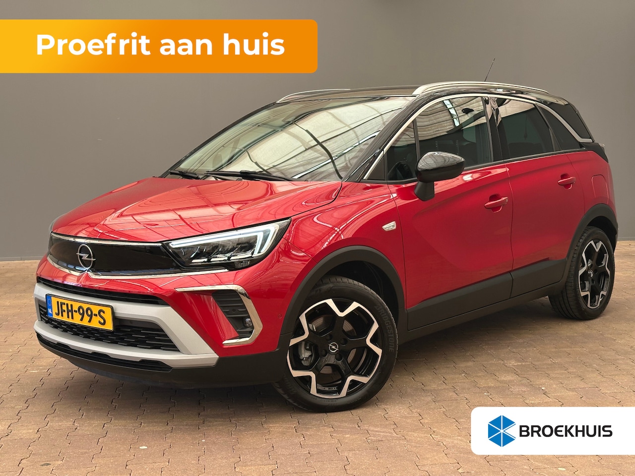 Opel Crossland - 1.2 TURBO 110PK ULTIMATE Camera | Alcantara | Dode Hoek | Clima | Navigatie | 17 LMV | Key - AutoWereld.nl