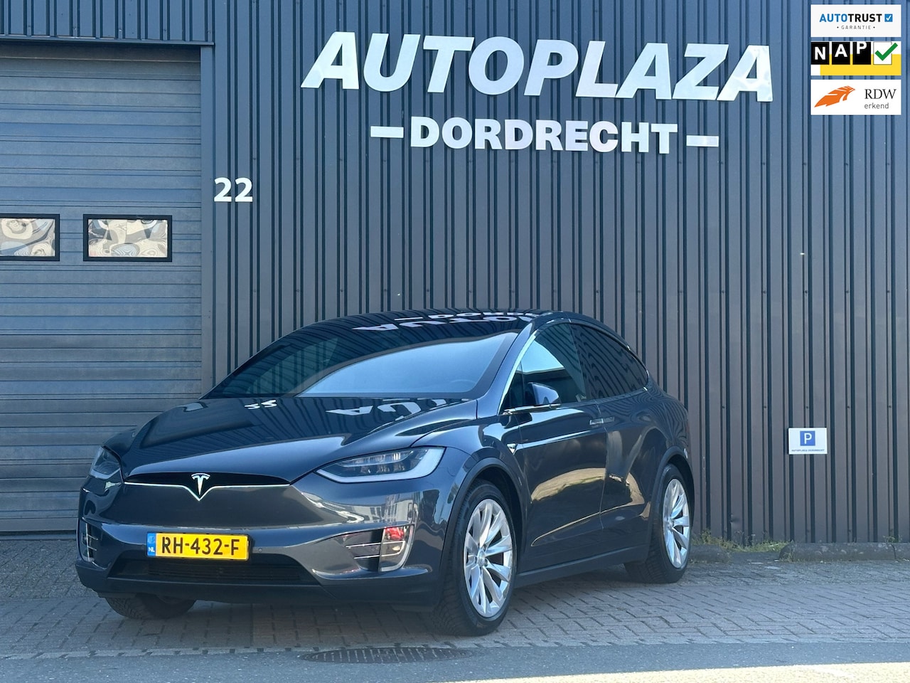 Tesla Model X - 100D 7P. |SOH 89% |PANO| - AutoWereld.nl