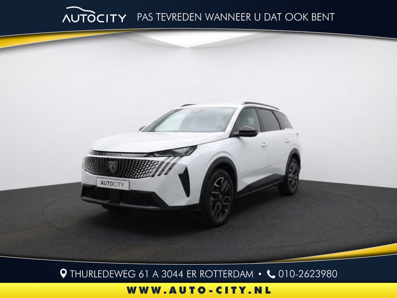 Peugeot 5008 - Hybrid 145 Allure 7 Persoons l 360 Camera l Keyless l - AutoWereld.nl