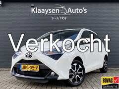 Toyota Aygo - 1.0 VVT-i X-play | dealer onderhouden | apple carplay/android auto | airco | camera | blue