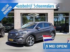 Hyundai Tucson - 1.6 T-GDi Premium 4WD TREKHAAK 4XSTOEL/STUURVERW. STOELVERKOEL. LEER CAMERA ELEC.STOELEN/K