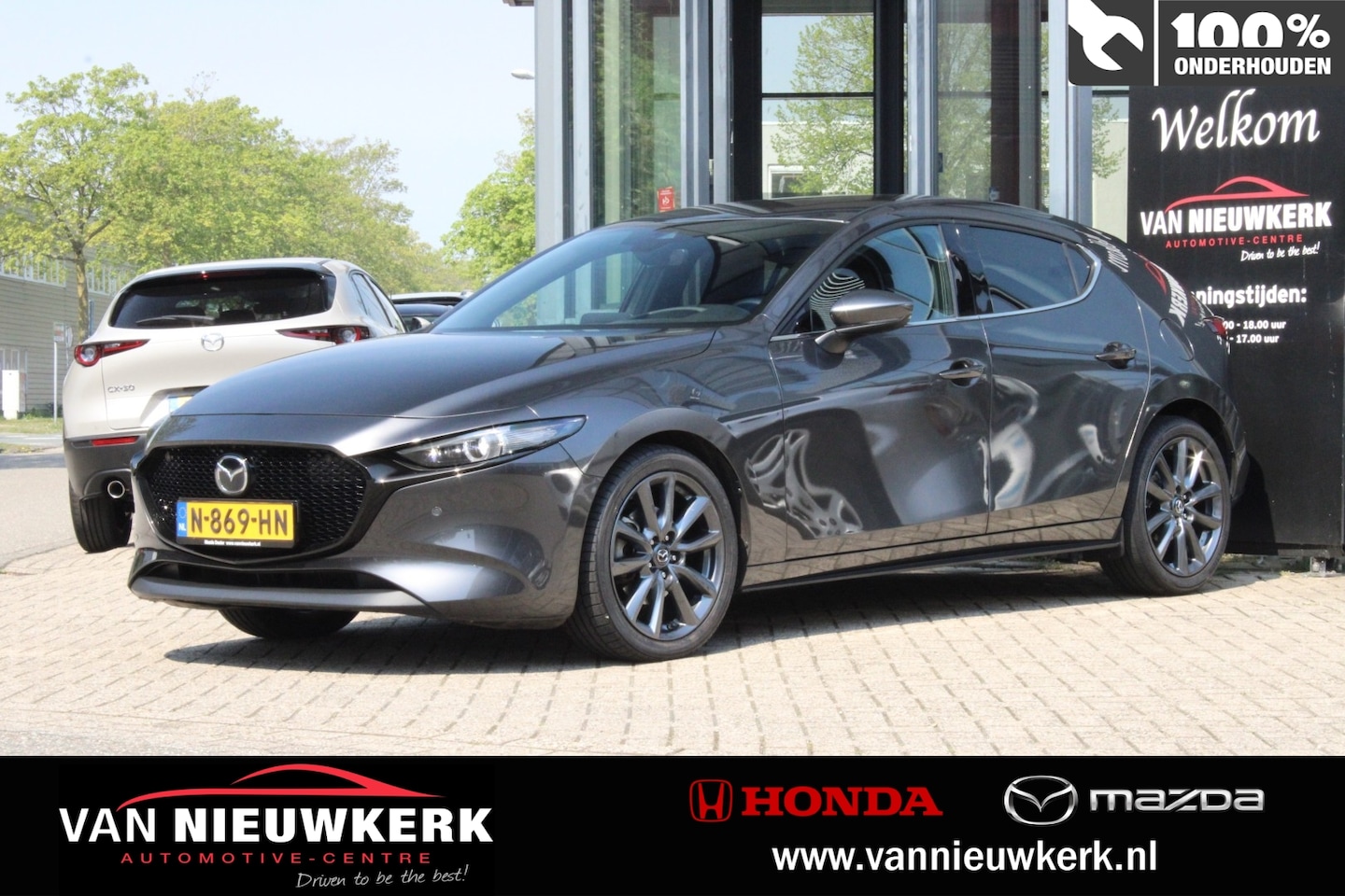 Mazda 3 Sport - Hatchback Skyactiv-G 150pk Sportive | Navi&Carplay | Adaptieve Cruisecontrol | Climatecont - AutoWereld.nl