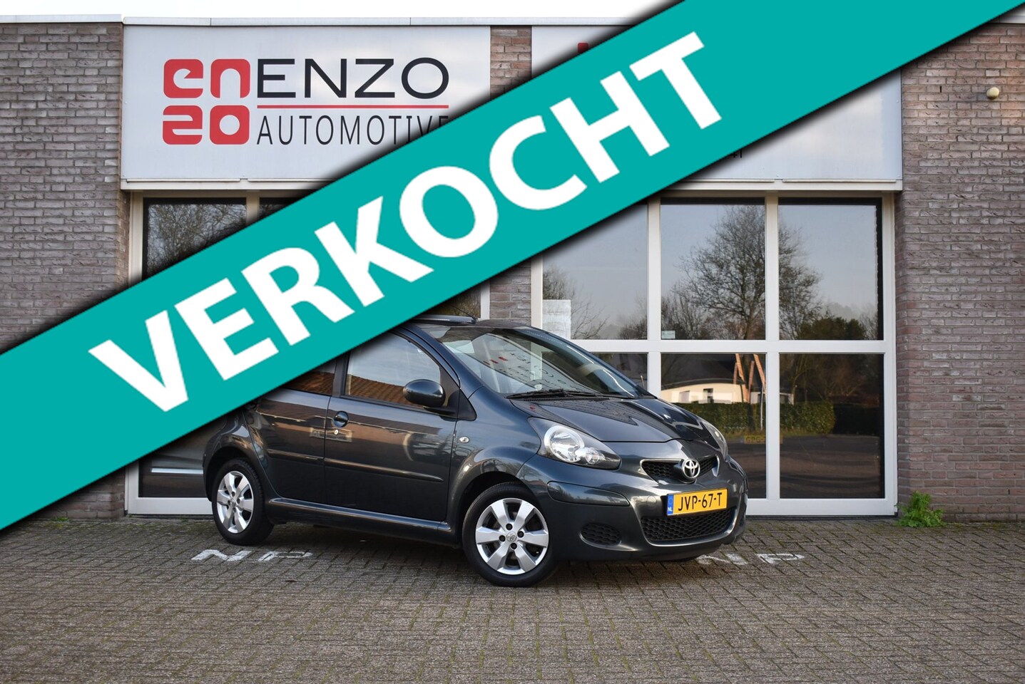 Toyota Aygo - 1.0-12V Aspiration Green Navigator 1e eigenaar Airco Elekt pakket 5 deurs lichtmetaal - AutoWereld.nl