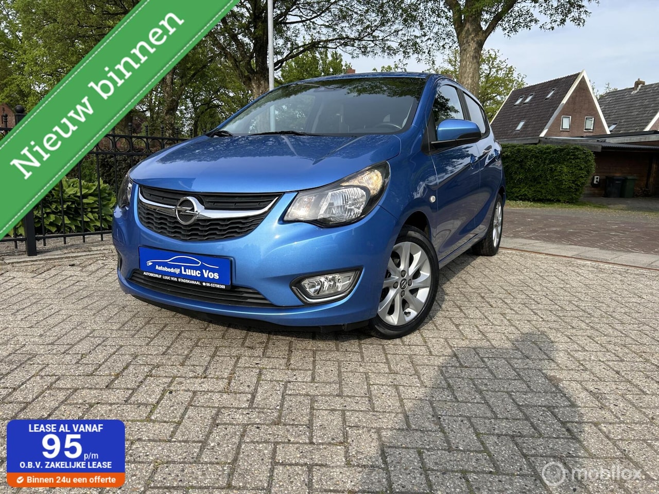 Opel Karl - 1.0 Innovation,leer, enz. beurt, banden ,APK - AutoWereld.nl