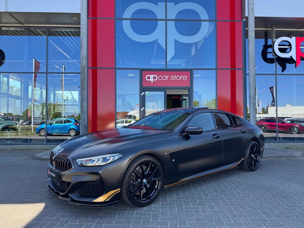 BMW 8-serie Gran Coupé - M850i xDrive High Executive Golden Thunder Edition Vol | Panorama | Bower & Wilkins |3D Ca - AutoWereld.nl
