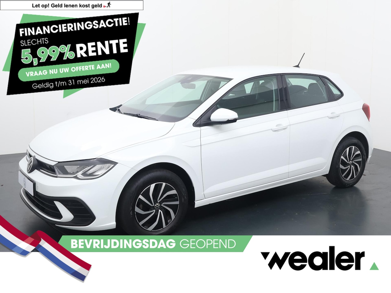 Volkswagen Polo - 1.0 TSI Life | 95 PK | Adaptive cruise control | Apple Carplay/Android Auto | LED verlicht - AutoWereld.nl