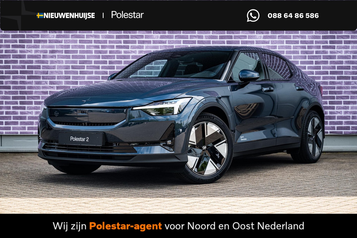Polestar 2 - Long Range Single Motor Prime 82 kWh | Pilot Assist | 360 camera met parkeerhulp | BLIS | - AutoWereld.nl