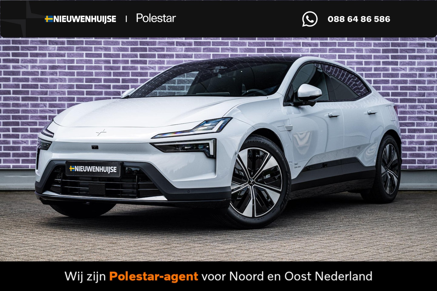 Polestar 4 - Long Range Single motor Prime 100 kWh | Prime | Harman Kardon | Panoramadak | Adaptieve Cr - AutoWereld.nl