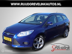 Ford Focus Wagon - 1.0 EcoBoost Navigatie Airco Trekhaak Parkeersensoren