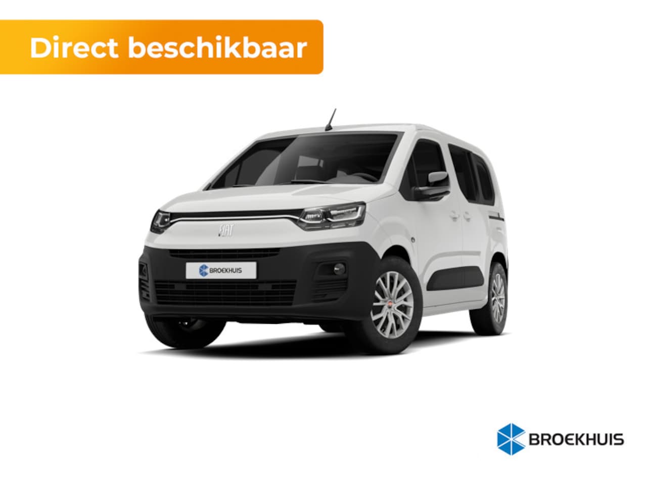 Fiat Doblò - Professional Standaard | Airconditioning handmatig | Centrale deurvergrendeling met afstan - AutoWereld.nl