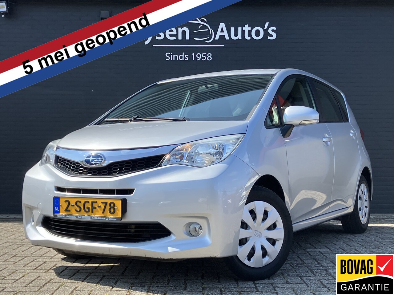 Subaru Trezia - 1.4D Comfort | airco | parkeersensoren | elektrisch pakket | hoge zit en instap | garantie - AutoWereld.nl