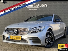 Mercedes-Benz C-klasse - 180 Business Solution AMG AUT. | dealer onderhouden | panoramadak | night pakket | navigat