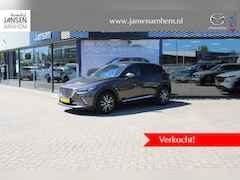 Mazda CX-3 - 2.0 SkyActiv-G 120 GT-M , Automaat, Trekhaak, Half Leder, Bose, Camera, LMV 18 Inch, Stuur