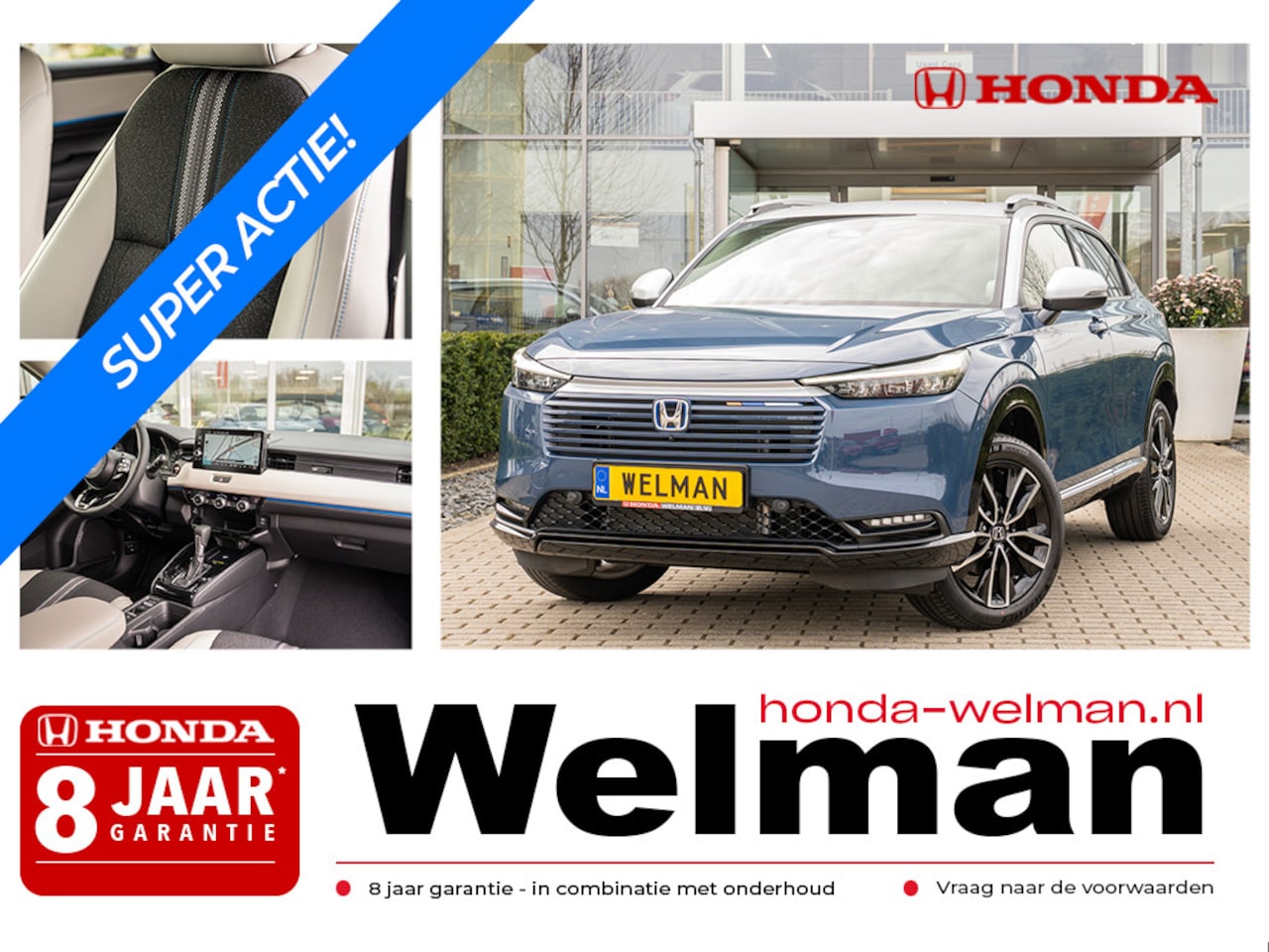 Honda HR-V - 1.5i e:HEV ADVANCE STYLE - NIEUW - FULL HYBRID - AUTOMAAT - AutoWereld.nl