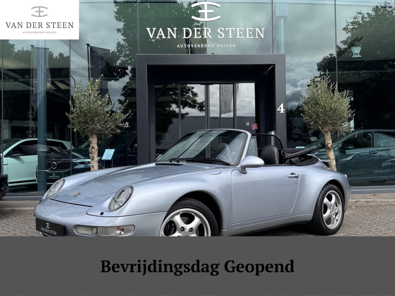 Porsche 911 Cabrio - 3.6 993 | Full History | Originele Porsche RS Sportuitlaat - AutoWereld.nl