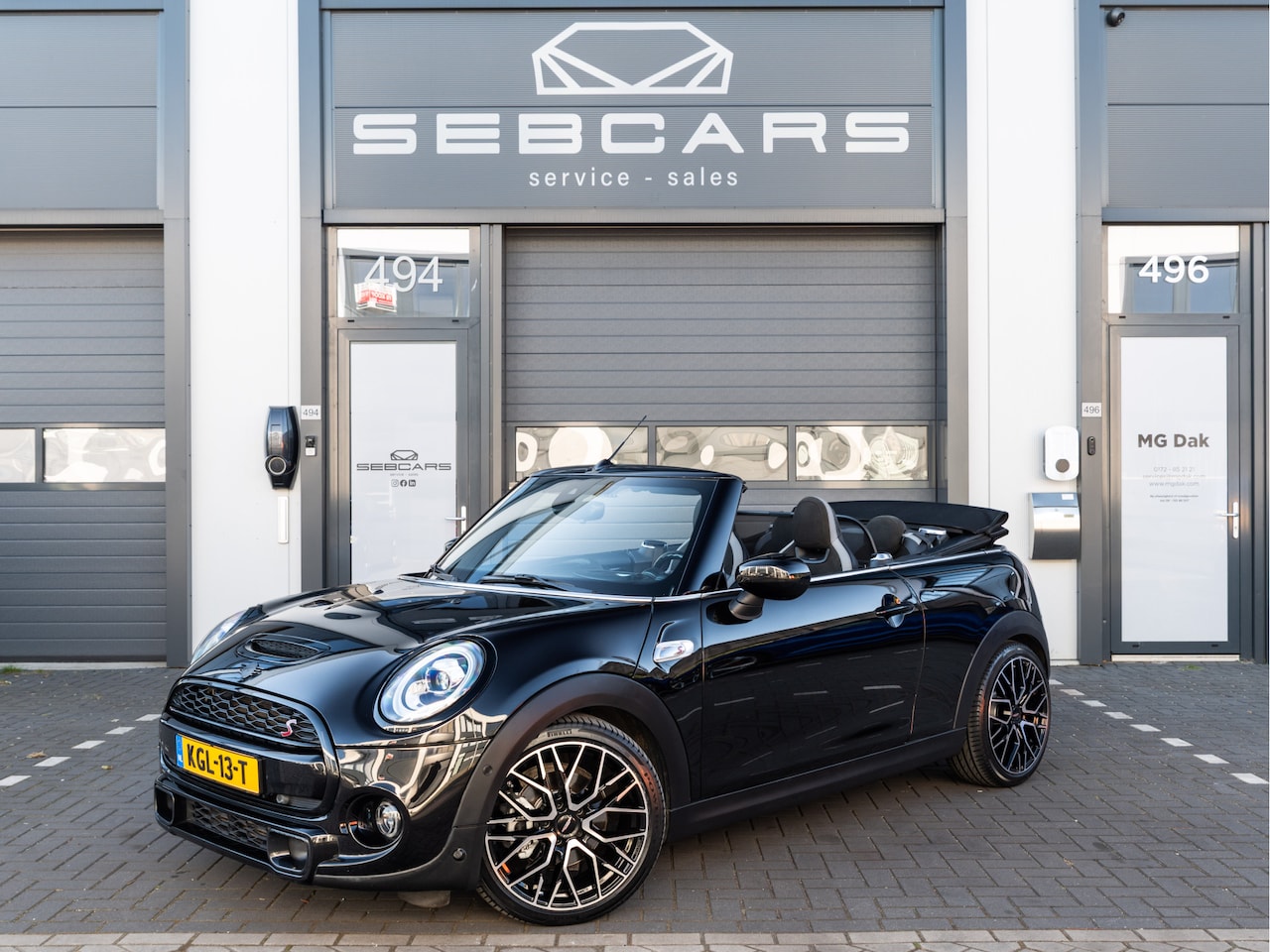 MINI Cabrio - Mini 2.0 Cooper S AUTOMAAT, JCW SPORTSTOELEN, 18INCH, ADAPT CRUISE - AutoWereld.nl
