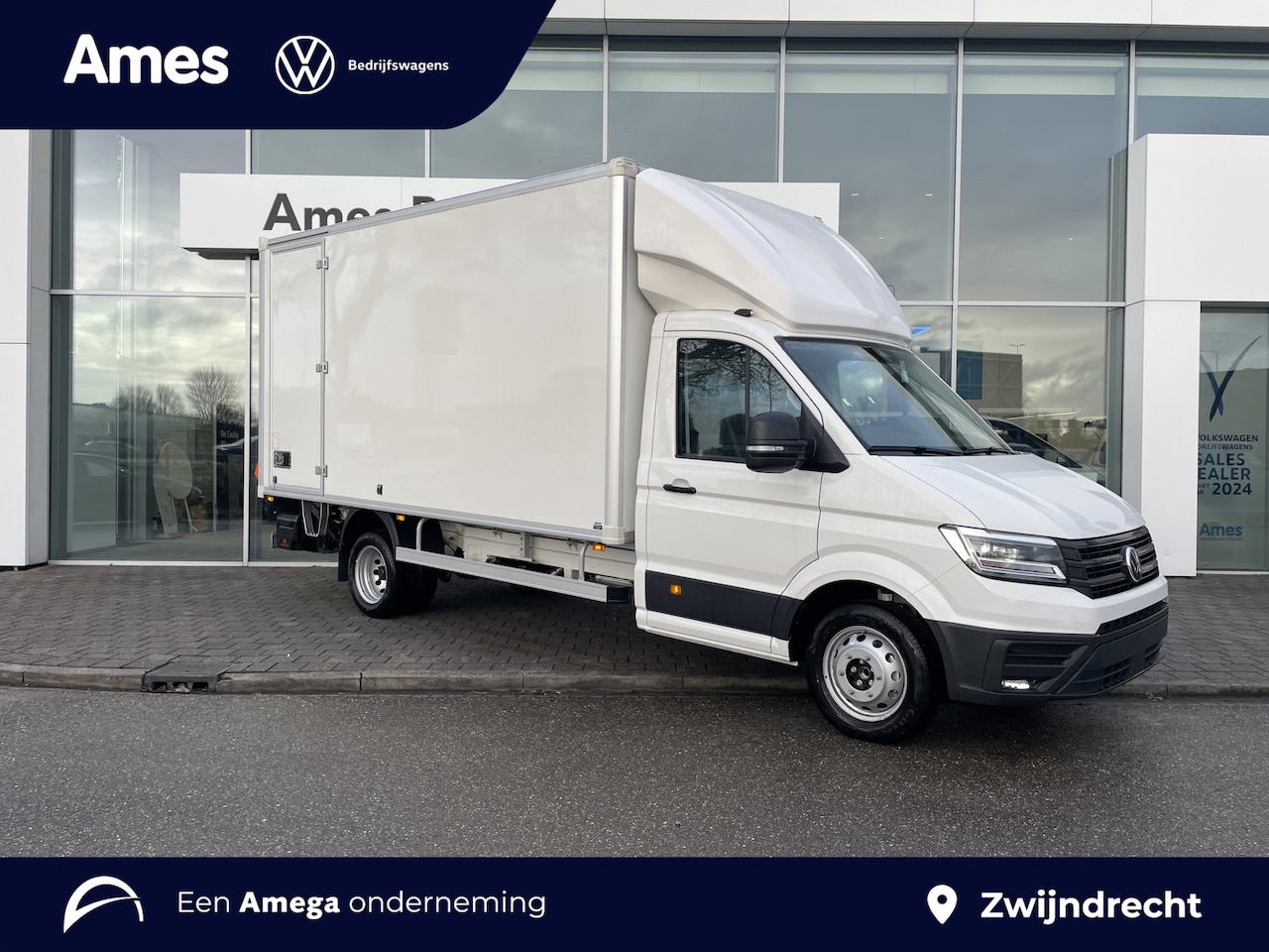 Volkswagen Crafter - 5t L4 DL 164PK Bakwagen Highline Automaat | 3 zits | Ergo comfort stoel | Navigatie | - AutoWereld.nl