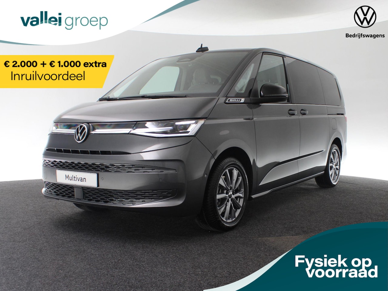 Volkswagen Multivan - Bulli Edition 1.5 eHybrid 245 pk L2 | Trekhaak | Stoelverwarming | Voorruitverwaming | Nav - AutoWereld.nl