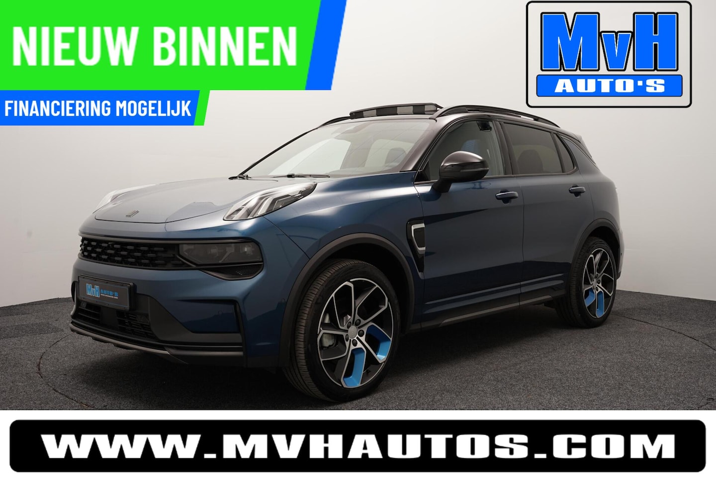 Lynk & Co 01 - 1.5 PHEV|BLACK EDITION|ZWARTE.HEMEL|PANORAMADAK - AutoWereld.nl