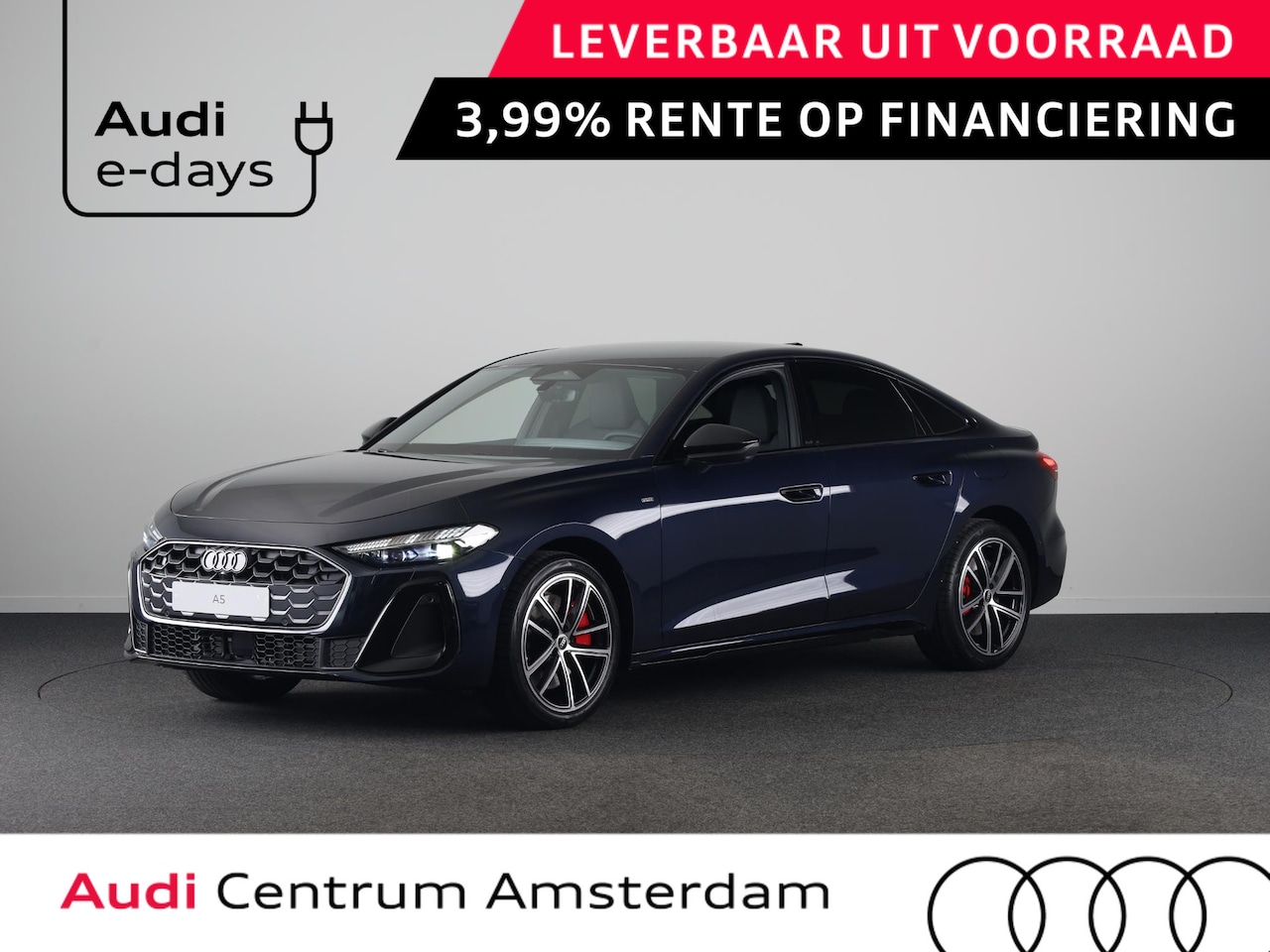 Audi A5 Limousine - S edition Competition 2.0 TFSI e 367 PK | B&O premium soundysteem | Geheugenpakket | Ambie - AutoWereld.nl