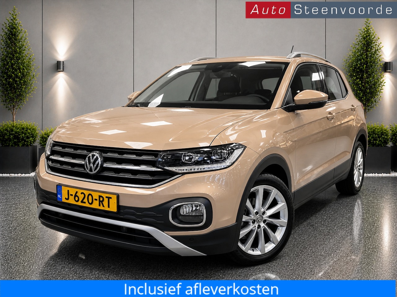 Volkswagen T-Cross - 1.0 TSI NAVI - ADAPTIVE CRUISE - CARPLAY -Dode hoek - AutoWereld.nl