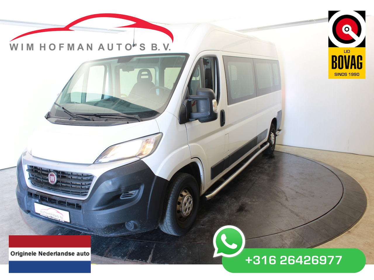 Fiat Ducato - FIAT CNG L3h2 Lift 3x Rollstuhl-bus Oder 9 Sitzplätze Netto Excl vat - AutoWereld.nl