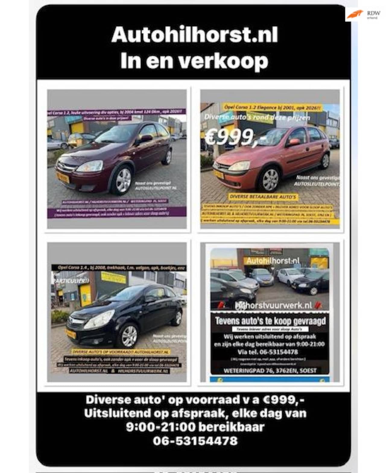 Opel Astra - 1.6 Njoy mooie foto's ( Autohilhorst Soest ) - AutoWereld.nl
