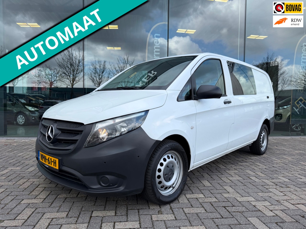 Mercedes-Benz Vito - 119 CDI Lang 190pk L2H1 automaat, Navi, PDC, Stoelverw. - AutoWereld.nl