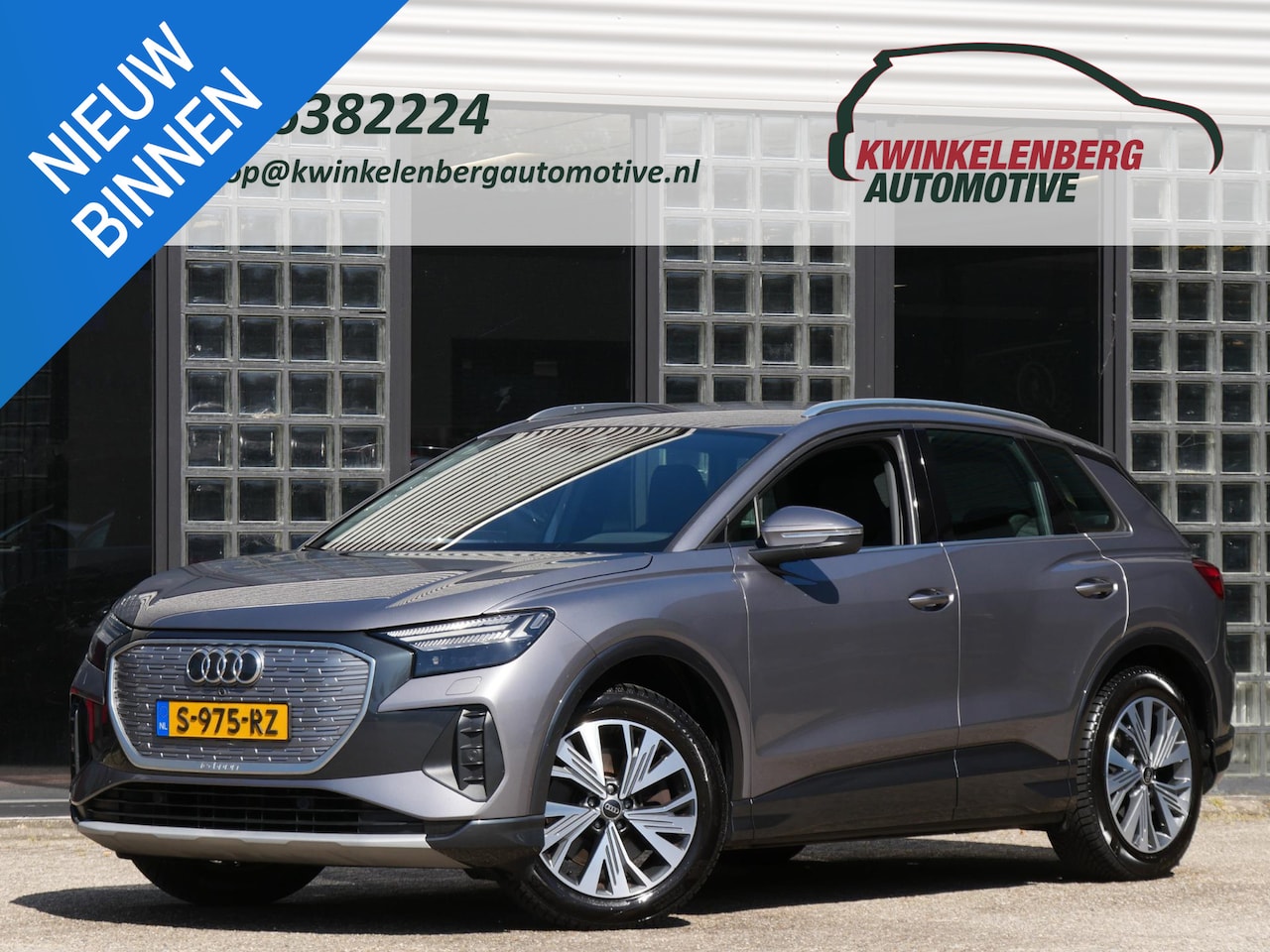 Audi Q4 e-tron - 40 ADVANCED EDITION 77kWh/ TREKHAAK/ ADAPTIVE CRUISE/ SPORTSTOELEN/ MATRIX LED - AutoWereld.nl