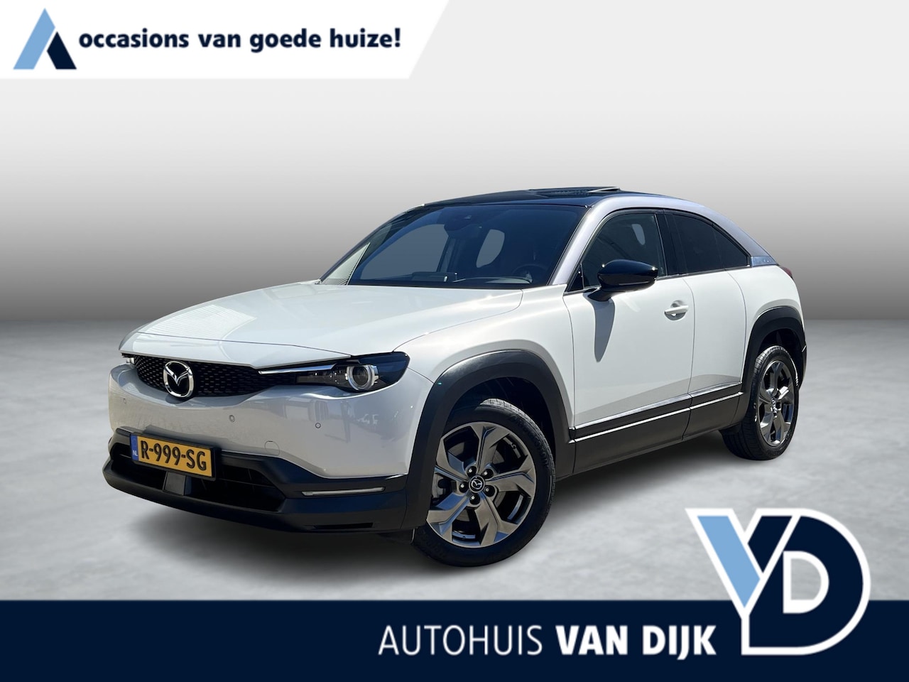 Mazda MX-30 - e-SkyActiv 145 Luxury 36 kWh | SOH 92%/Navi/Adapt.Cruise/Clima/Head-Up/Schuif-Kanteldak/Ap - AutoWereld.nl
