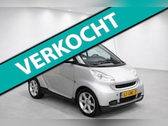 Smart Fortwo cabrio - 1.0 mhd Passion, automaat, cabriolet, airco, radio, bleutooth, lichtmetaal, nieuwe apk, in